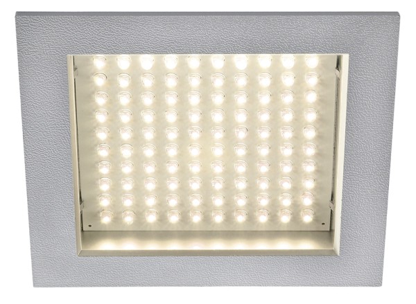 LED PANEL 100, Einbauleuchte, LED, 3000K, eckig, silbergrau, max. 8,5W