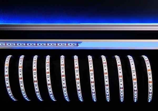 Deko-Light Flexibler LED Stripe, 3528-120-12V-blau-5m, Kupfer, Weiß, Blau, 120°, 30W, 12V, 5000mm
