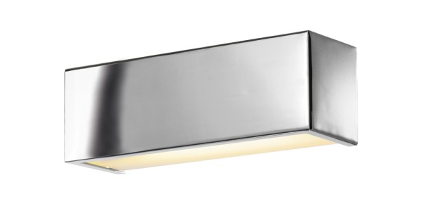 CHROMBO, Wandleuchte, LED, 3000K, chrom, L/B/H 30,1/9/10,1 cm, 9,7W