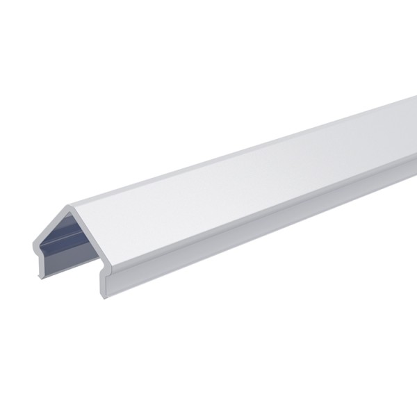 Reprofil, Abdeckung E-01-08, Kunststoff, milchig 40% Transmission, Länge: 2000 mm