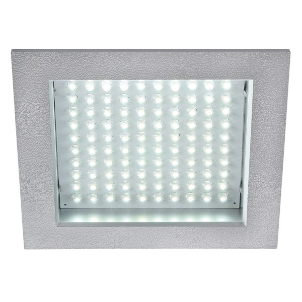 LED PANEL 100, Einbauleuchte, LED, 6500K, eckig, silbergrau, max. 8,5W