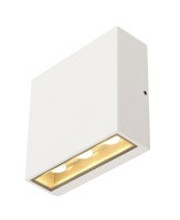 BIG QUAD, Wandleuchte, LED, 3000K, IP54, eckig, weiß, 8,75 W BIG QUAD, Wandleuchte, LED, 3000K, IP54, eckig, weiß, 8,75 W