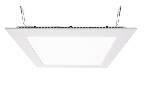 Deko-Light Deckeneinbauleuchte, LED Panel Square 20, Aluminium Druckguss, weiß, Neutralweiß, 110°