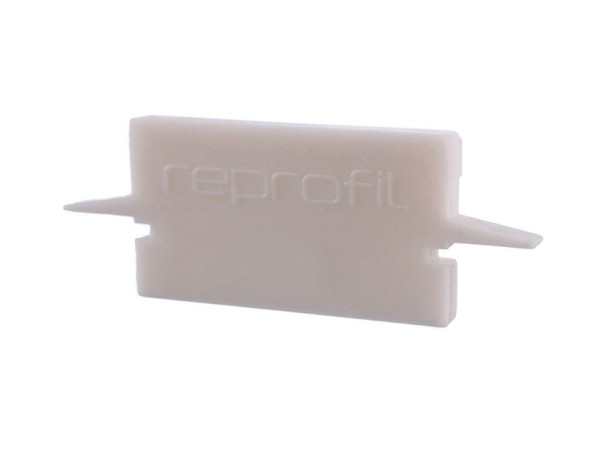 Reprofil Profil Zubehör, Endkappe H-ET-01-15 Set 2 Stk, Kunststoff, Weiß, 30x6mm