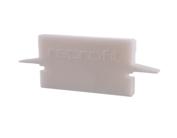 Reprofil Profil Zubehör, Endkappe H-ET-01-15 Set 2 Stk, Kunststoff, Weiß, 30x6mm