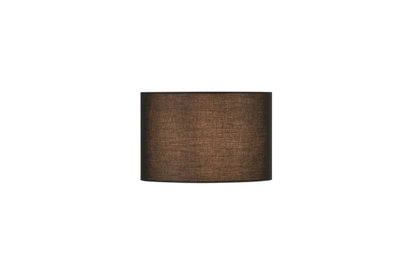 FENDA, Leuchtenschirm, rund, schwarz, Ø/H 30/20 cm