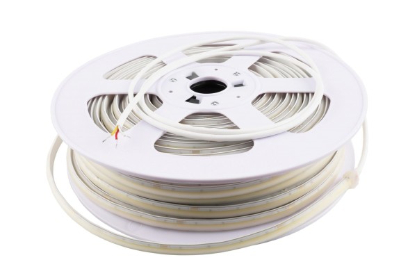 Deko-Light LED Stripe, Facade Long Run, COB, 48V-15W, 2700-6500 K, 5m, Silikon, Edelstahl A4, Weiß