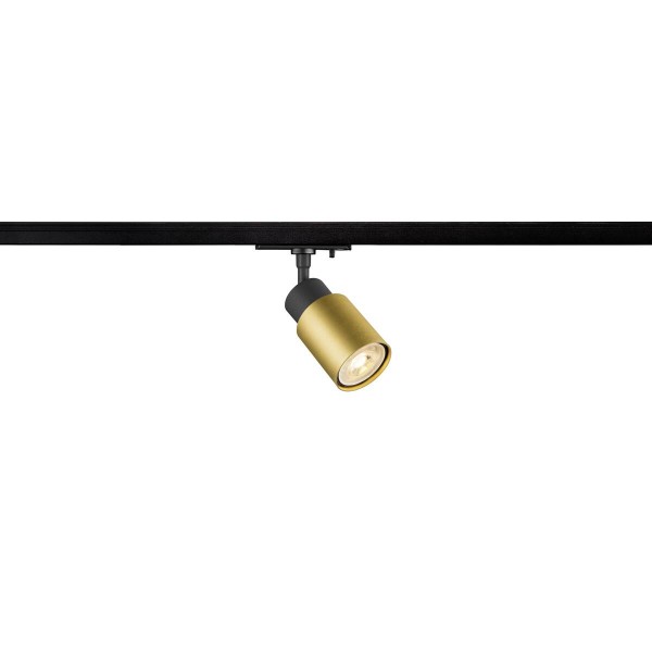 PURI 2.0 Tube 1Ph. GU10 schwarz/gold