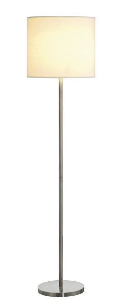 SOPRANA SL-2, Standleuchte, TC-DSE, rund, Schirm weiß Ø/H 40/35, max. 60W