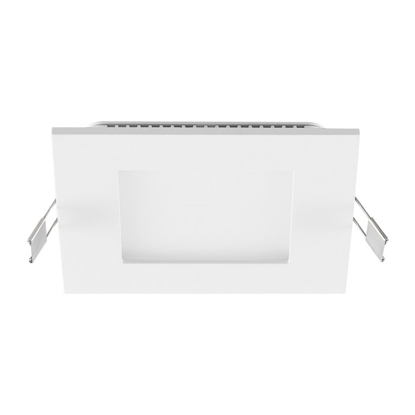 Deko-Light Downlight, Anik Square 90, 14 W, DIM, RGB/3000 K, Weiß, Aluminium/Stahl/PMMA, 120°, 24V
