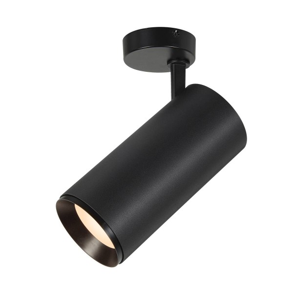 NUMINOS® SPOT DALI XL, Deckenaufbauleuchte schwarz 36W 3000K 24°