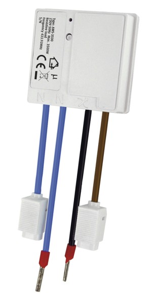 FUNK SCHALTERMODUL, zur Schaltung von Unterputzsteckdosen, max. 3500 Watt