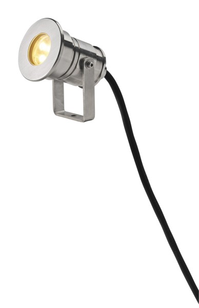 DASAR PROJEKTOR, Outdoor Strahler, LED, 3000K, IP67, edelstahl 316, 230V, 6W