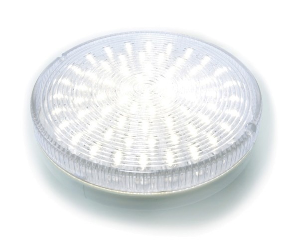 Hochvolt LED Lampe, GX 53, 65 LED´s, kaltweiß