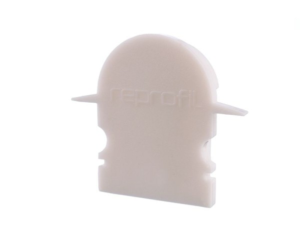 Reprofil Profil Zubehör, Endkappe R-ET-02-12 Set 2 Stk, Kunststoff, Weiß, 27x6mm