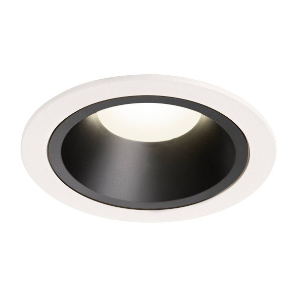NUMINOS® DL L, Indoor LED Deckeneinbauleuchte weiß/schwarz 4000K 40°