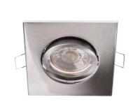 Deko-Light Deckeneinbauring, Alioth 2 eckig, Aluminium Druckguss, Silber, 50W, 12V, 90x90mm Deko-Light Deckeneinbauring, Alioth 2 eckig, Aluminium Druckguss, Silber, 50W, 12V, 90x90mm