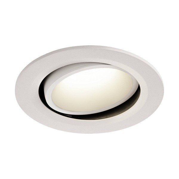 NUMINOS® MOVE DL L, Indoor LED Deckeneinbauleuchte weiß/weiß 4000K 55° dreh-& schwenkbar