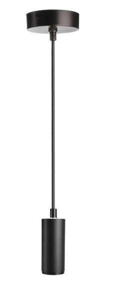 Deko-Light Pendelleuchte, Lucea, 6 W, DIM, 2700 K, Schwarz, Aluminium, Tiefschwarz RAL 9005, 36°