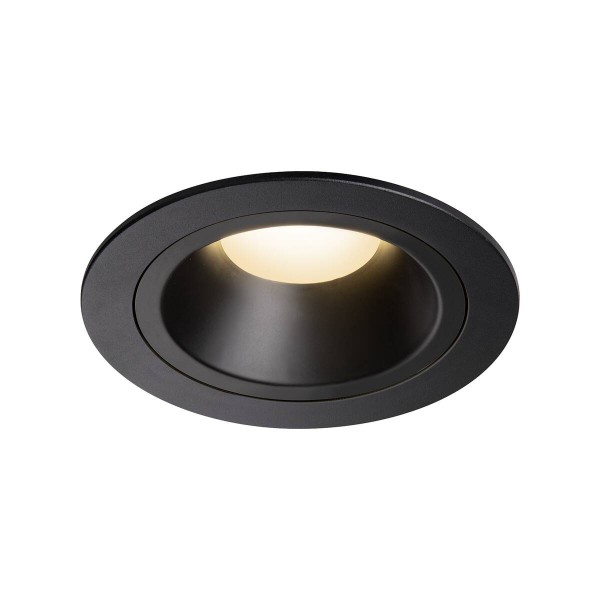 NUMINOS® DL M, Indoor LED Deckeneinbauleuchte schwarz/schwarz 3000K 55°