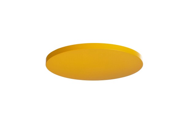 Deko-Light Zubehör, Abdeckung Safran Gelb für Deckenaufbauleuchte Zaniah 290, Kunststoff