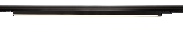 Deko-Light Schienensystem 3-Phasen 230V, Linear 100, Aluminium, schwarz mattiert, Warmweiß, 110°