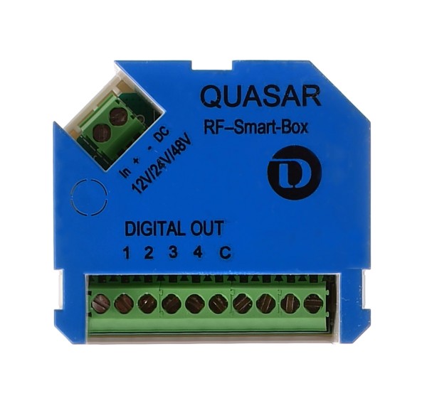 Deko-Light Controller, Quasar  RF-Smart-Box, Kunststoff, Blau, 5V, 46x41mm