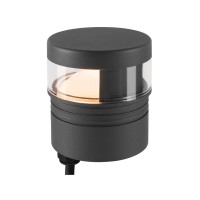 M-POL S Polehead 180°, entblendet, Leuchtenkopf, anthrazit, 10W, 700lm, 2700K, CRI80, DALI M-POL S Polehead 180°, entblendet, Leuchtenkopf, anthrazit, 10W, 700lm, 2700K, CRI80, DALI