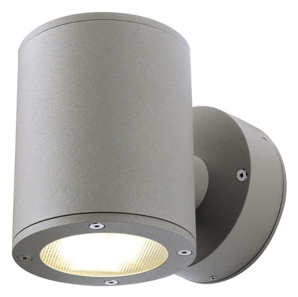 SITRA, Outdoor Wandleuchte, zweiflammig, TCR-TSE, IP44, up/down, steingrau, max. 18W