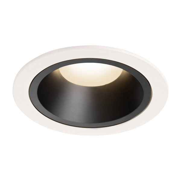 NUMINOS® DL L, Indoor LED Deckeneinbauleuchte weiß/schwarz 3000K 55°