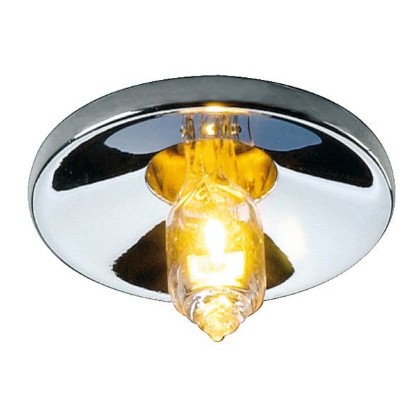 LIGHTPOINT, Einbauleuchte, QT9, rund, chrom, max. 10W