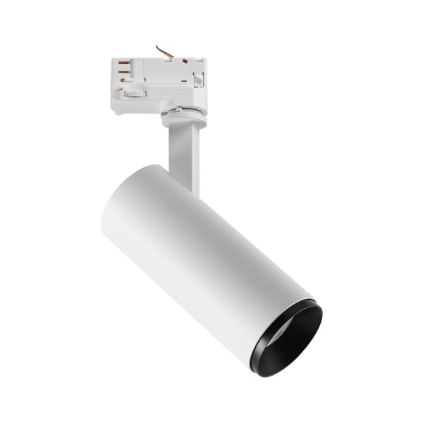 Deko-Light 3-Phasen-Spot, Lucea 10 DTW Tilt, 10 W, 1800-2700 K, Weiß, Aluminium, Weiß, 36°, 230V