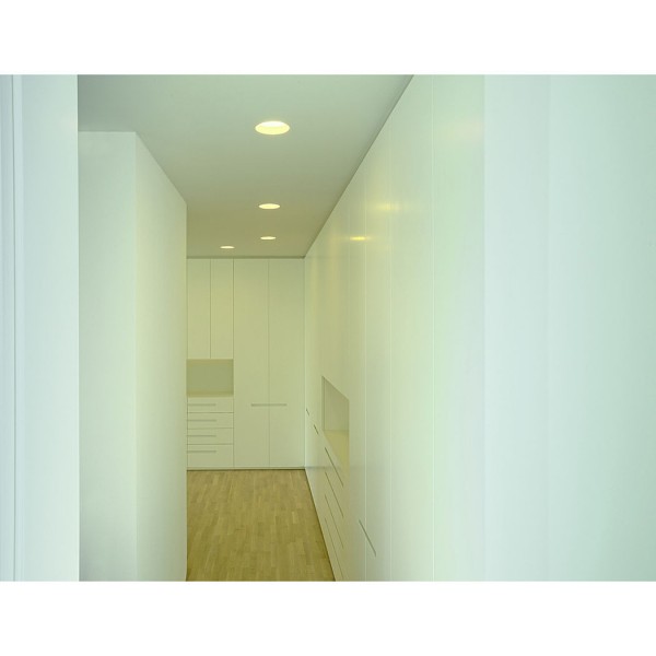 RCL 102 TC-DE FRAMELESS SET Deckeneinbauleuchte, weiss, ESL, max. 2x18W