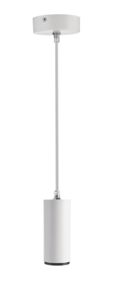 Deko-Light Pendelleuchte, Lucea, 6 W, DIM, 2700 K, Weiß, Aluminium, Verkehrsweiß RAL 9016, 36°