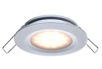 Deko-Light Deckeneinbauleuchte, Aluminium Druckguss, silberfarben, Warmweiß, 110°, 2W, 6-7V, 350mA Deko-Light Deckeneinbauleuchte, Aluminium Druckguss, silberfarben, Warmweiß, 110°, 2W, 6-7V, 350mA