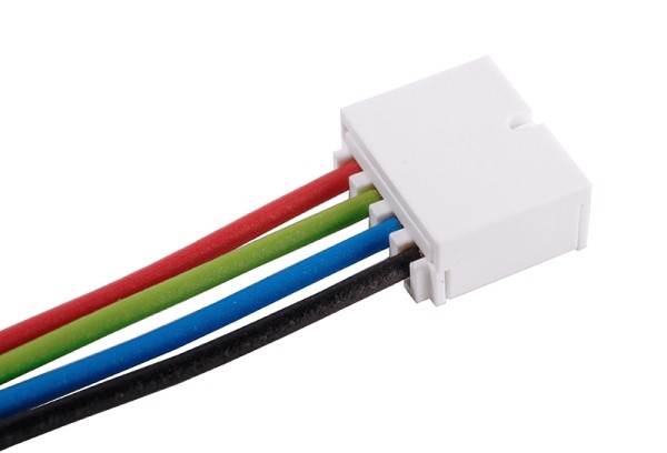 Deko-Light Kabelsystem, LED-Stripe Steckverbinder mit Einspeisekabel, 500mm, 4-polig, Kunststoff