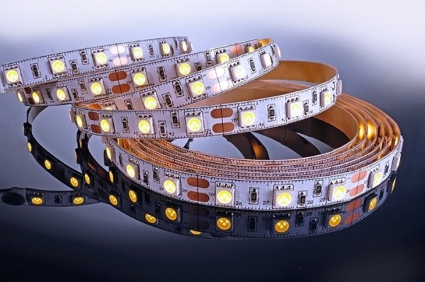 Flexibler LED Stripe, 5050, SMD, Warmweiß, 12V DC, 43,20 W