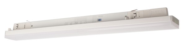 Deko-Light 3-Phasenleuchte, Linear Pro 60, 20 W, DALI, 3000 K, Weiß, Aluminium, Weiß, 120°, 14W