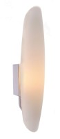 Deko-Light Wandaufbauleuchte, Tube, Glas, Weiß, 40W, 230V, 350x70mm Deko-Light Wandaufbauleuchte, Tube, Glas, Weiß, 40W, 230V, 350x70mm