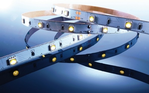 Flexibler LED Stripe IP 20, 12V, 5 m Rolle, 5200K- 5400 K