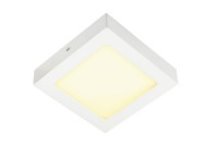 SENSER 10, Wand- und Deckenleuchte, LED, 3000K, eckig, weiß, 10W SENSER 10, Wand- und Deckenleuchte, LED, 3000K, eckig, weiß, 10W