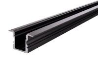 Reprofil Profil, T-Profil hoch ET-02-08, Aluminium, Schwarz-matt eloxiert, 1000mm Reprofil Profil, T-Profil hoch ET-02-08, Aluminium, Schwarz-matt eloxiert, 1000mm