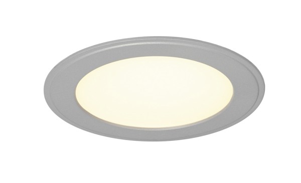 SENSER 18, Einbauleuchte, LED, 3000K, rund, silbergrau, 10W