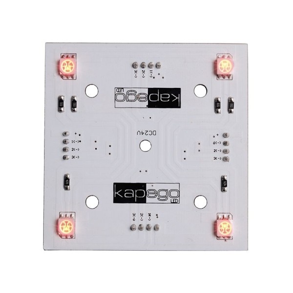 Deko-Light Modular System, Modular Panel II 2x2, Aluminium, Weiß, RGB, 120°, 1W, 24V, 65x65mm